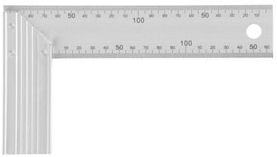 Strend Pro Uholník DY-5007-1 • 200 mm, Alu