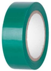 Strend Pro Páska E130GRN, zelená, izolačná, lepiaca, 19 mm, L-10 m, PVC