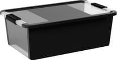 Kis Box s vekom KIS Bi-Box M, 26 lit., čierny, 35x55x19 cm