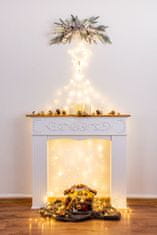 Strend Pro Dekorácia MagicHome Vianoce, Kométa, 240x LED teplá biela, 10 funkcií, IP44, exteriér, 5x3,90 m