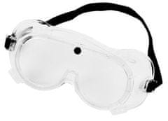 Strend Pro Okuliare Safetyco B603, číre, ochranné, anti-vírusové, uzavreté CE