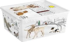 Kis Box s vekom KIS C Style Pets M, 18 lit., 34x40x17 cm
