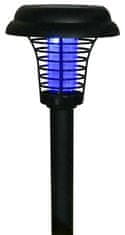 Strend Pro Lampa Strend Pro MOKI 57, proti hmyzu a komárom, solárna, UV+biela LED, 13x42 cm, AA