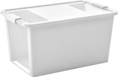 Kis Box s vekom KIS Bi-Box L, 40 lit., biely, 35x55x28 cm