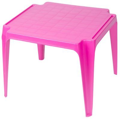 Strend Pro Stôl TAVOLO BABY Pink, ružový, detský 55x50x44 cm