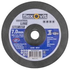 Flexovit Kotúč flexOvit FastCut A5360 180x7.0x22.2 mm, A24Q-BF27, oceľ
