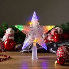 Strend Pro Hviezda MagicHome Vianoce, 10 LED, farebná, 2xAA