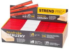 Strend Pro Ceruzka Strend Pro, tesárska, 250 mm, hranatá, čierna tuha, Sellbox 72 ks