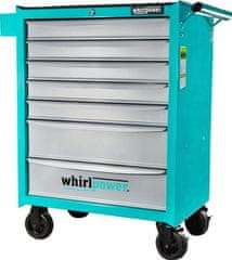 Whirlpower Dielenský vozík s náradím whirlpower, 211 dielna skrinka, 7 zásuviek