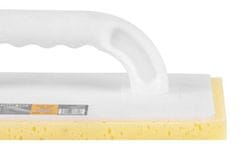 Strend Pro Hladítko Strend Pro 0813.005 WhiteHand, plast. rúčka, 280x140/15 mm, molitan žltý, rezaný