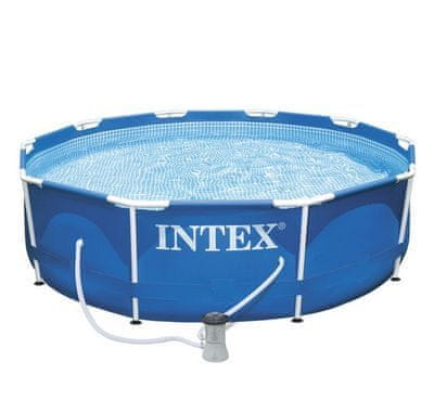 Intex Bazén Intex Metal Frame 28202, kartušová filtrácia, 305x76 cm