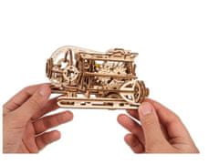 UGEARS 3D dřevěné mechanické puzzle Steampunková ponorka
