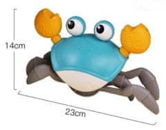 Sweetbuy Interaktívna hudobná hračka krab pre deti a batoľatá〡CRABBY