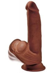 Pipedream King Cock plus - 3D Triple Density Cock with Swinging Balls 8"