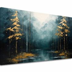 ARTMIE Moderný umelecký obraz Zlaté dotyky lesa - PREMIUM ART Moderný umelecký obraz Zlaté dotyky lesa - PREMIUM ART | 40x60 cm