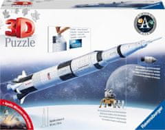 Ravensburger 3D puzzle Vesmírna raketa Saturn V 504 dielikov