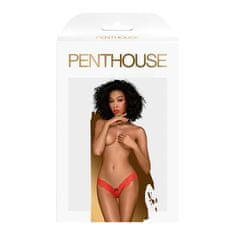 Penthouse Penthouse Dangerous Darling (Red), sexy nízke tangá S/M