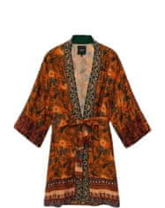 Desigual  Dámske kimono SABANA Hnedá/Oranžová Košeľa S