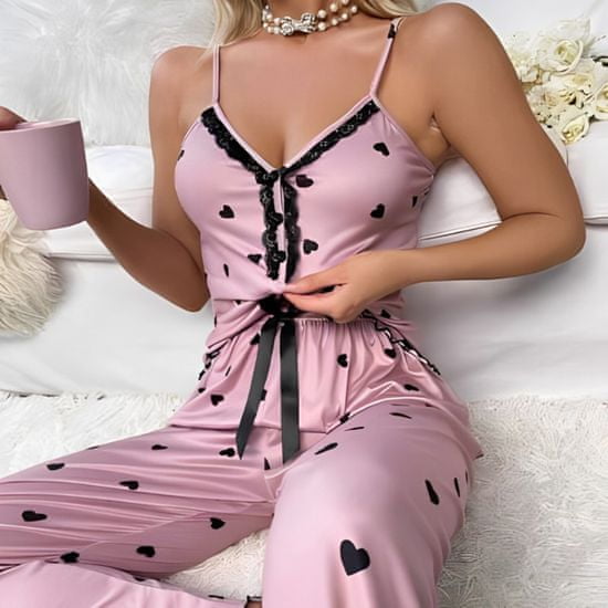 VIVVA® Dámske luxusné čipkované pyžamo | LUNAR