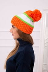 Kesi Dámska čiapka Kinga oranžovo-zelená Universal