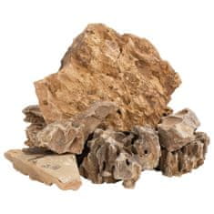 Vidaxl Dračie kamene 25 kg hnedé 5-30 cm