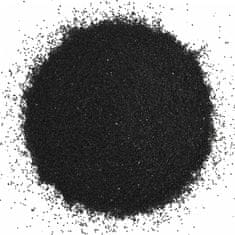 Vidaxl Akváriový piesok 25 kg čierny 0,2-2 mm
