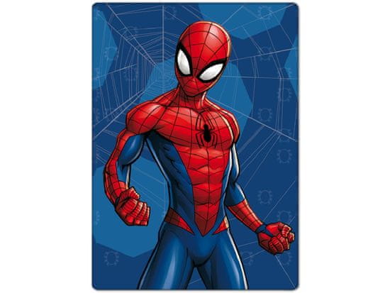 BrandMac Modrá detská deka Spiderman