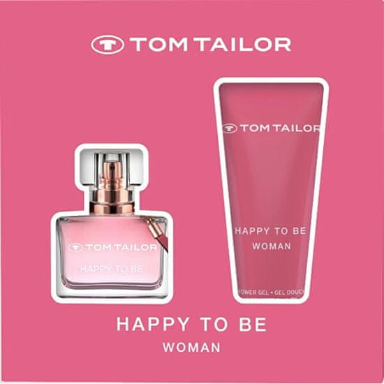 Tom Tailor Happy To Be – EDP 30 ml + telové mlieko 100 ml
