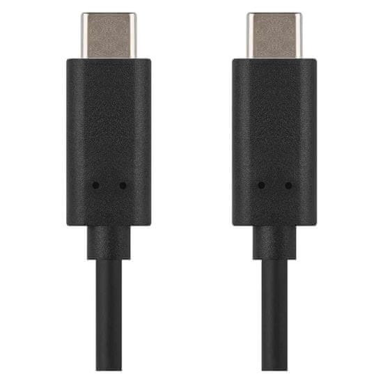 EMOS Nabíjací a dátový kábel USB-C 3.1 / USB-C 3.1, 1 m, čierny