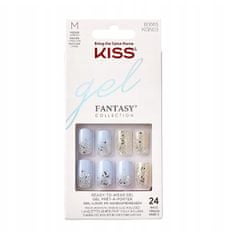 KISS Gélové nechty Gel Fantasy 60665 (Nails) 24 ks