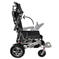 Eroute 8000F elektrický invalidný vozík, čierna
