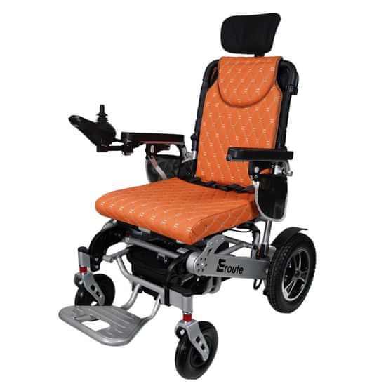Eroute 8000S elektrický invalidný vozík, oranžová