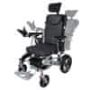 8000R elektrický invalidný vozík, čierna