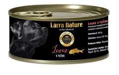 Larra Nature Konzerva pre psov Larra Nature Losos s ryžou 410g