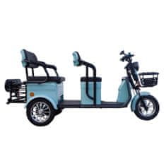 Eroute ST-07 Tech e-Tricykel, modrá