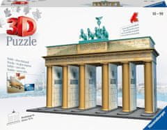 Ravensburger 3D puzzle Brandenburská brána, Berlín 324 dielikov