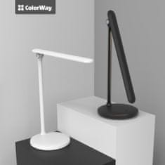 ColorWay LED stolná lampa CW so zabudovanou batériou CW-DL02B-W - biela