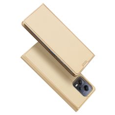 Dux Ducis Skin Pro knižkové puzdro na Xiaomi Redmi Note 12 Pro / Poco X5 Pro 5G, zlaté