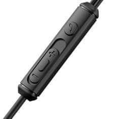Joyroom JR-EC07 slúchadlá do uší USB-C, čierne