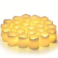 HOME & MARKER® LED sviečky bez plameňa (4ks) | LUXICANDLE