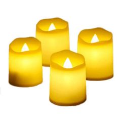 HOME & MARKER® LED sviečky bez plameňa (4ks) | LUXICANDLE