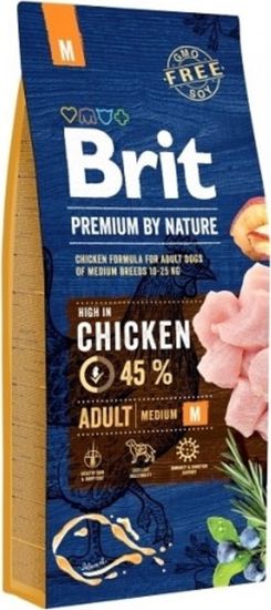 Brit Brit 15kg premium Nature Adult M
