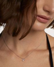 PDPAOLA Pôvabný pozlátený náhrdelník Bliss Essentials CO02-601-U (retiazka, prívesok)