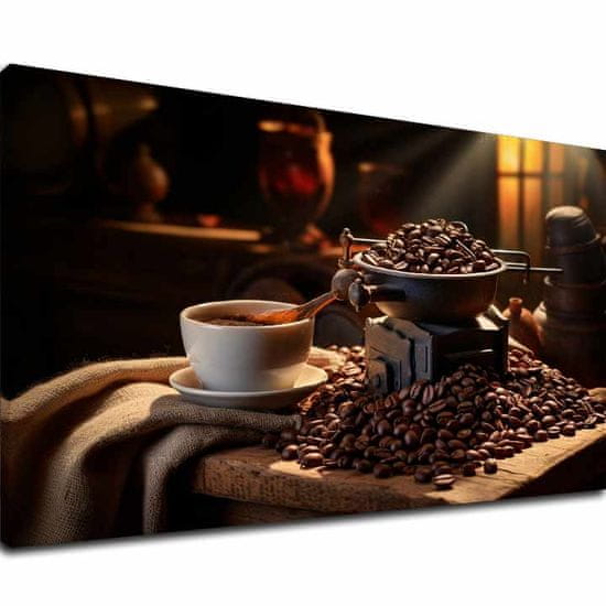 ARTMIE Kávové obrazy do kuchyne Čaro Kávových Zŕn