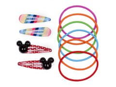Disney Minnie Mouse Súprava farebných doplnkov do vlasov pre dievčatko, sponky + gumy