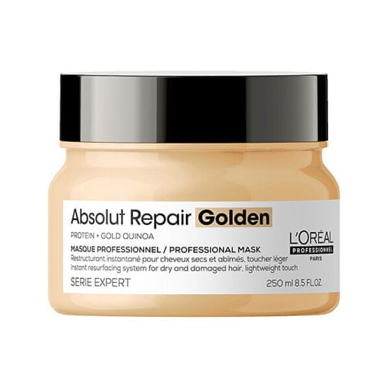 Loreal Professionnel Regeneračná maska pre poškodené jemné vlasy Serie Expert Absolut Repair Gold Quinoa + Protein ( Gold