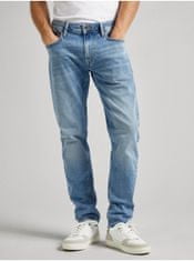 Pepe Jeans Svetlomodré pánske straight fit džínsy Pepe Jeans 30/32