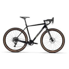 BOMBTRACK HOOK EXT C bicykel, lesklý, čierna metalíza, dĺžka 56 cm