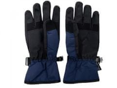 HolidaySport Detské zimné lyžiarske rukavice Echt C062 tm.modrá S