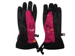 HolidaySport Detské zimné lyžiarske rukavice Echt C069 ružová 4-5 rokov